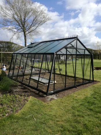 Visuel 1 du produit Serre de jardin S206H ACD en aluminium - 380 x 445 cm