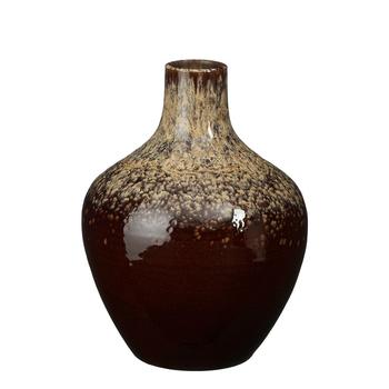 Visuel 1 du produit Bouteille décorative en terre cuite coloris brun Amalia - Ø 23,5 x H 30 cm