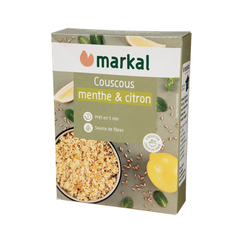 Visuel 1 du produit Couscous menthe citron bio Markal - 250 g