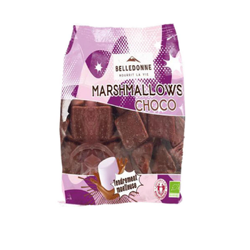 Visuel 1 du produit Guimauve marshmallows au chocolat au lait Belledonne - 130 g