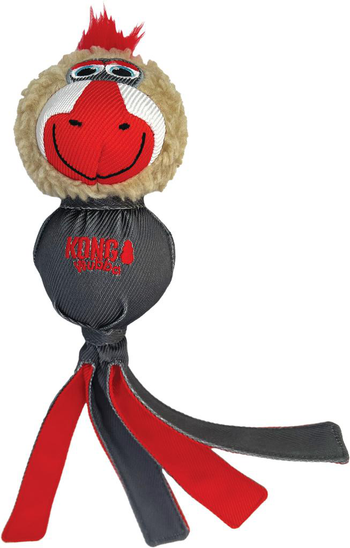 Visuel 1 du produit Jouet pour chien coloris rouge Wubba Zoo Mandrill Kong - Taille L