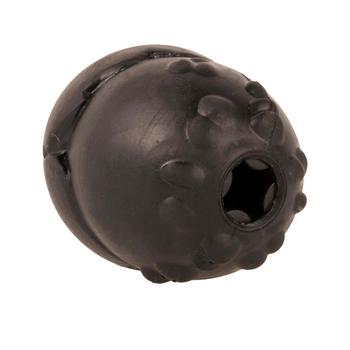 Visuel 1 du produit Jouet pour chien coloris noir en caoutchouc distributeur de friandises Bite Me Grrrip it - Taille M 11 x 9 x 7,5 cm