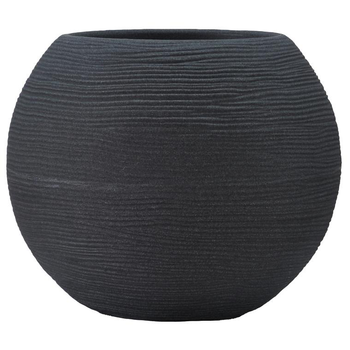 Visuel 1 du produit Pot boule Granit gris Ø 50 x 42 cm de 59 L