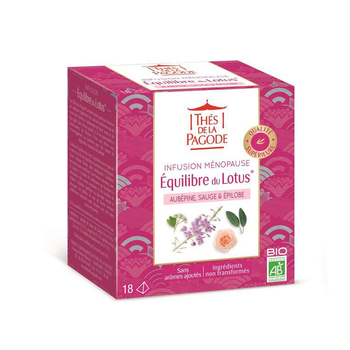 Visuel 1 du produit Infusion Équilibre du Lotus boîte carton 18 sachets