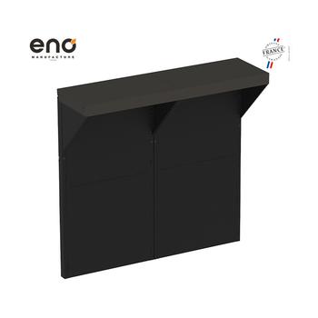 Visuel 1 du produit Kit Comptoir FÉLIX Gris Cargo et Noir Eno - 120 cm