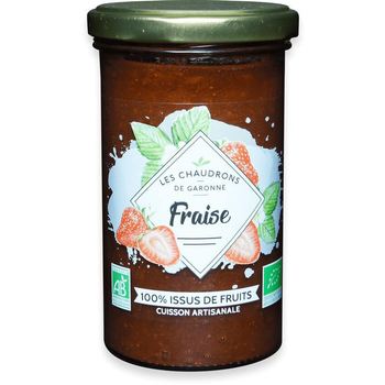 Visuel 1 du produit Préparation 100 % fruits bio fraises - 275 g