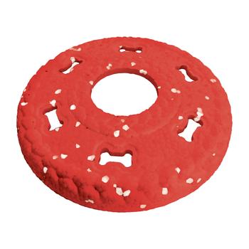 Visuel 1 du produit Jouet pour chien anneau rouge Bubimex Ultra Strong - Ø 14 cm