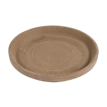 Visuel 1 du produit Soucoupe coloris marron - Ø 28 cm