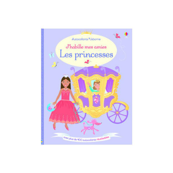 Visuel 1 du produit Le livre " J'habille mes amies princesses " aux Éditions Usborne Publishing