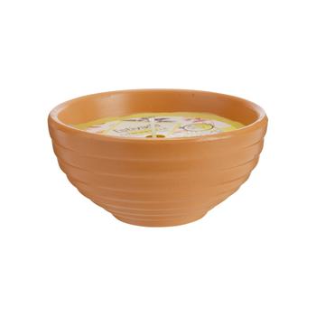 Visuel 1 du produit Bougie citronnelle pot terracotta Estivade coloris jaune en cire Denis & Fils - Ø 11 x 6 cm