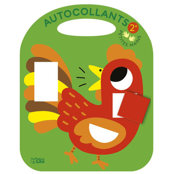 Visuel 1 du produit Livre autocollants "Le ferme", Ed LITO