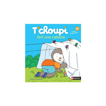 Visuel 1 du produit Le livre " Tchoupi fait une cabane " aux Éditions Nathan