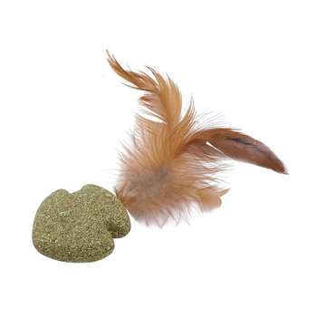 Visuel 1 du produit Jouet pour chat matatabi poisson nageur à plumes 12x5x1 cm
