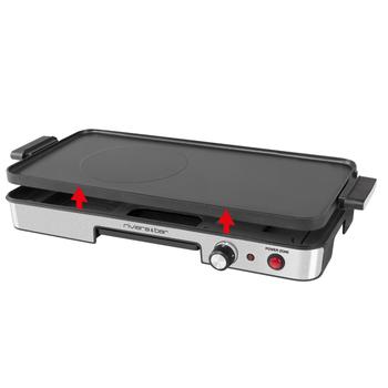 Visuel 1 du produit Plancha power zone QPL345 riviera&bar® 1900 W