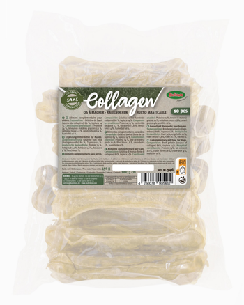 Visuel 1 du produit Os pour chien collagène pressé Bubimex 13 cm - x 10