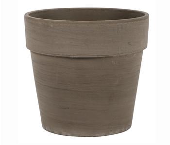 Visuel 1 du produit Pot en terre cuite coloris basalt Calima - Ø 24 x H 22 cm