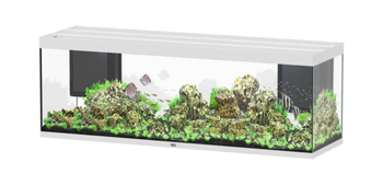 Visuel 1 du produit Aquarium coloris blanc Aquatlantis Sublime Ultra LED 2.0 675 L - 200 x 60 x 70 cm