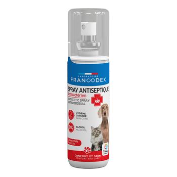 Visuel 1 du produit Spray antiseptique pour chien et chat Francodex – 100 ml