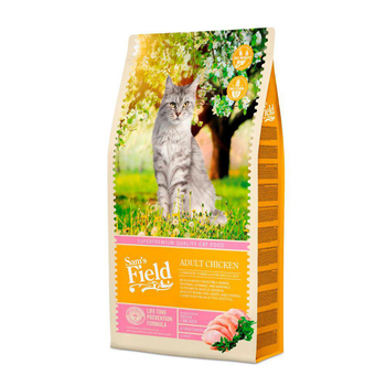 Visuel 1 du produit Croquette pour chat adulte au poulet Sam's Field - 7,5 kg