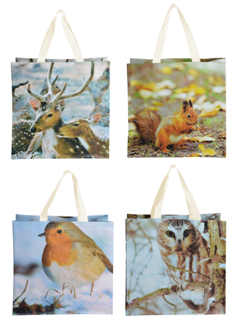 Visuel 1 du produit Sac de courses illustration nature au printemps - 39,5 x 14,5 x 40 cm