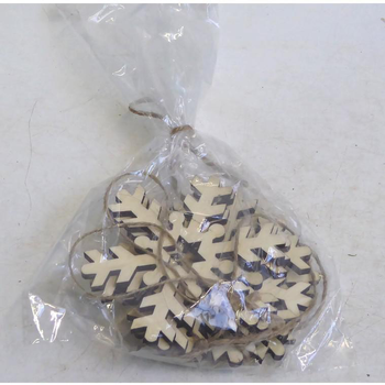 Visuel 1 du produit Sachet etoiles des neige bois - Le sachet