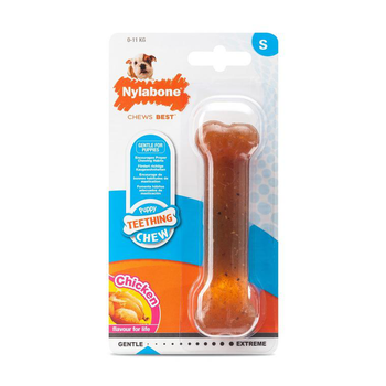 Visuel 1 du produit Os à mâcher pour chiot Nylabone saveur poulet taille S