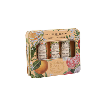 Visuel 1 du produit Coffret 3 crèmes mains Les Absolues Fleur d'oranger, géranium, jasmin Panier des Sens - 3 x 30 ml