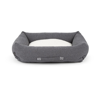 Visuel 1 du produit Couchage pour chien coloris gris corbeille Scruffs Eco Eden - Taille L 75 x 60 cm