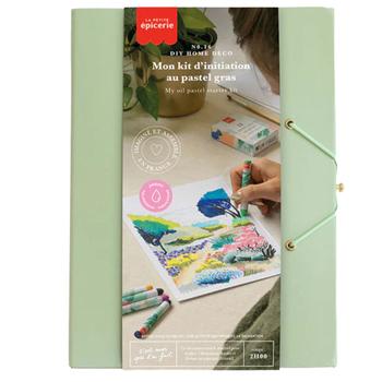 Visuel 1 du produit Kit DIY Home Déco Initiation au pastel gras La Petite Épicerie - 21 x 3 x 17 cm
