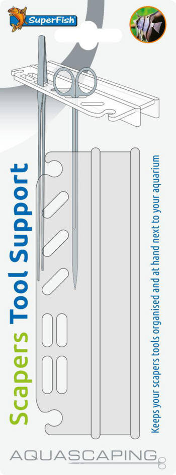 Visuel 1 du produit Support pour outil d'aquarium coloris transparent SuperFish Scapers Tool Support