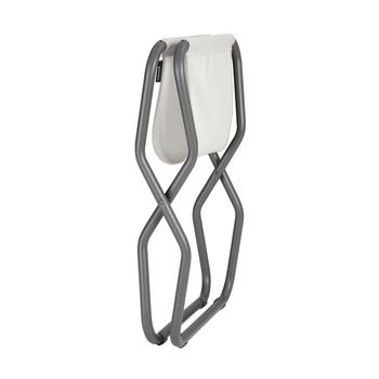 Visuel 1 du produit Repose - jambes / tabouret Next tube titanium Seigle II Batyline® Lafuma mobilier - 66 x 51 x 35 cm