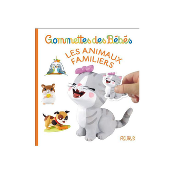 Visuel 1 du produit Gommettes des bébés – les animaux familiers aux éditions Fleurus