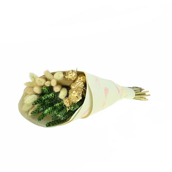 Visuel 1 du produit Bouquet de fleurs séchées Naturalys Noël XS - 50 cm
