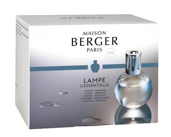 Visuel 1 du produit Coffret lampe essentielle ronde senteur neutre / caresse de coton Maison Berger - 250 ml