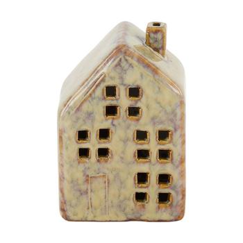 Visuel 1 du produit Maison à poser en céramique marron - 7,5 x 5,8 x 11,2 cm