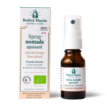Visuel 1 du produit Spray nomade apaisant bio Ballot Flurin - 15 ml