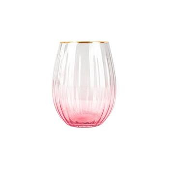 Visuel 1 du produit Ensemble de 4 gobelets en verre rose Gatsby - 59 cl