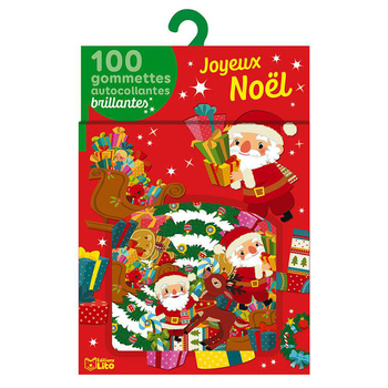 Visuel 1 du produit Mes 100 gommettes brillantes joyeux Noël éditions Lito