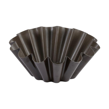 Visuel 1 du produit Moule à brioche grosses côtes en acier antiadhérent - Ø 22 x H 10 cm