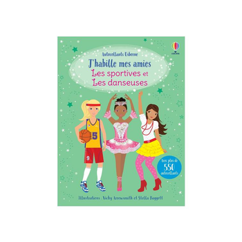 Visuel 1 du produit Livre J'habille mes amies "Les sportives et les danseuses", Ed USBORNE