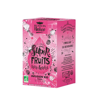 Visuel 1 du produit Tisane glacée plaisir super fruits bio Romon Nature - 28,8 g