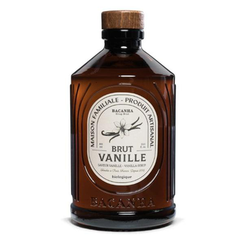 Visuel 1 du produit Sirop de vanille brut bio Bacanha - 400 ml