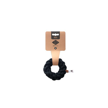 Visuel 1 du produit Jouet pour chien corde tressée noir Ben XS - 13 x 13 cm