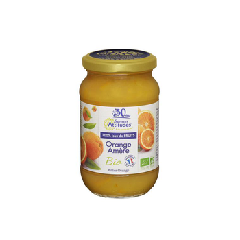 Visuel 1 du produit Préparation bio 100 % fruits orange amère Saveurs Attitudes - 310 g