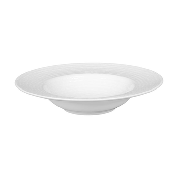 Visuel 1 du produit Assiette à pâtes en grès blanche Ayra - Ø 27 cm
