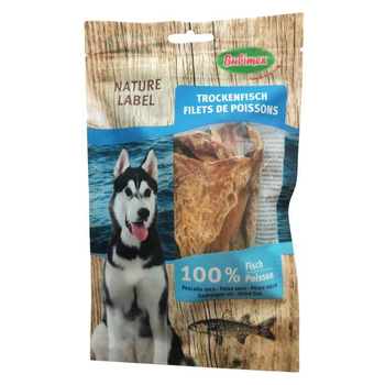 Visuel 1 du produit Friandise pour chien filet de poisson séché Bubimex - 40 g