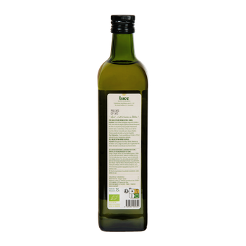 Visuel 1 du produit Huile d’olive extra vierge douce bio en bouteille de verre Luce - 75 cl