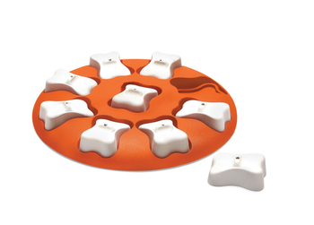 Visuel 1 du produit Jeu d'intelligence pour chien coloris orange Nina Ottosson Smart niveau 1 - 28 x 4 cm