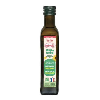 Visuel 1 du produit Huile bio pour bébé dès 6 mois Babybio - 25 cl
