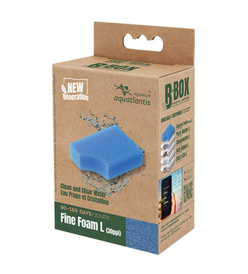 Visuel 1 du produit Mousse de filtration fine pour aquarium coloris bleu Aquatlantis B-Box fine foam - Taille L